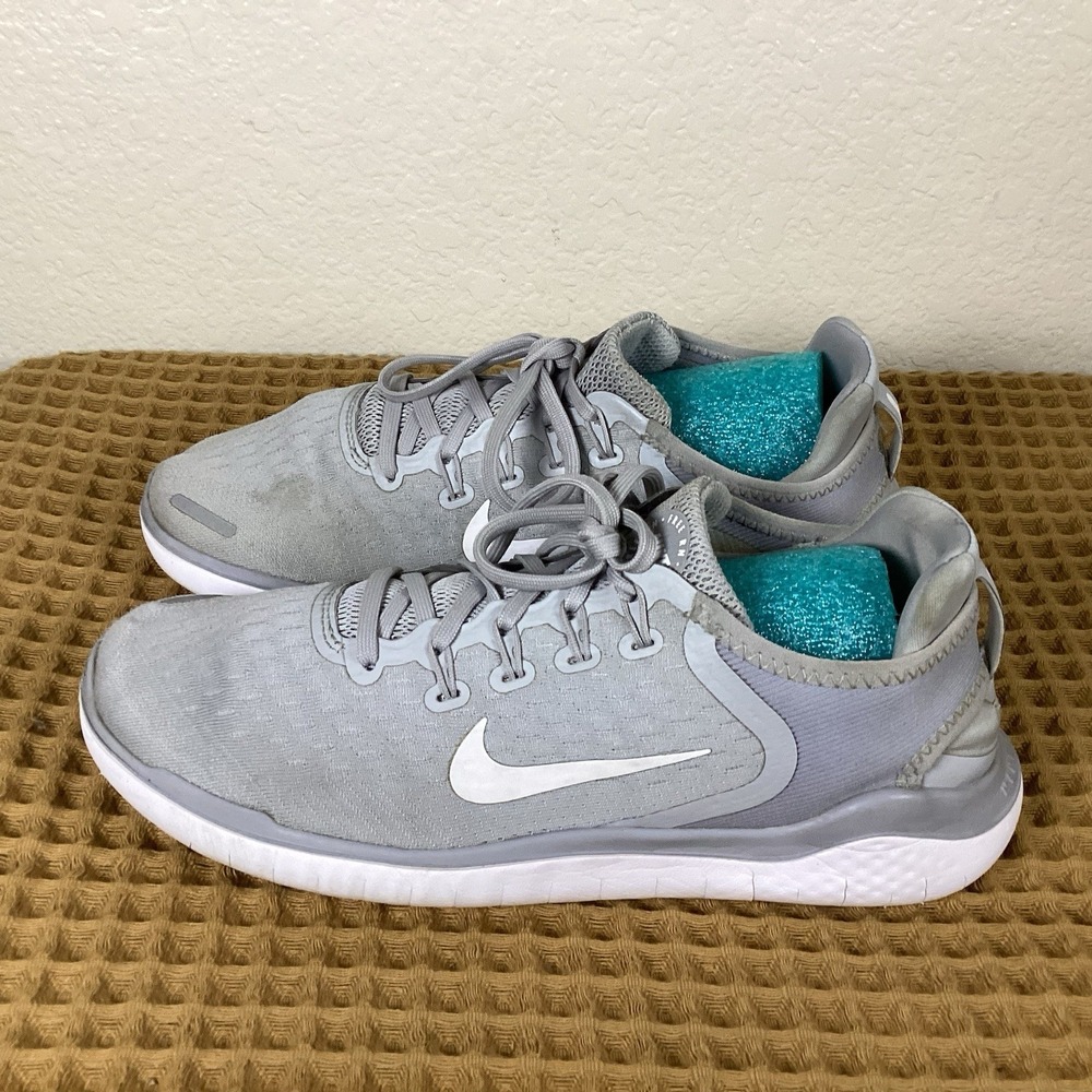 Nike Free RN 2021 Women's Size 9 Slate Gray Running Walking Shoes 942837-003